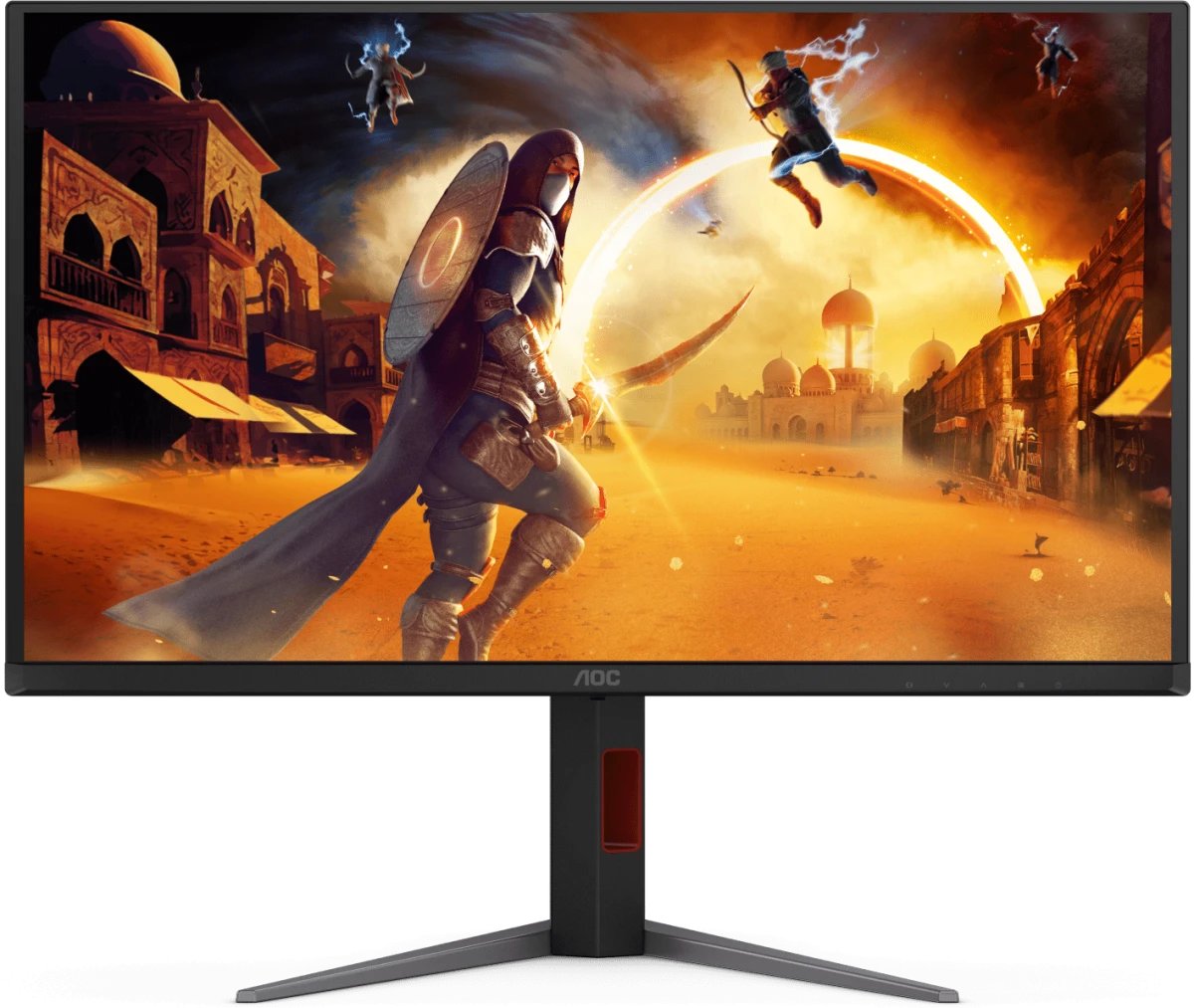 Монитор AOC Q27G4ZD черный IPS LED 16:9 HDMI матовая HAS Piv 1500000:1 1000cd 178гр/178гр 2560x1440 240Hz DP Quad 2K (1440p) USB 6.6кг