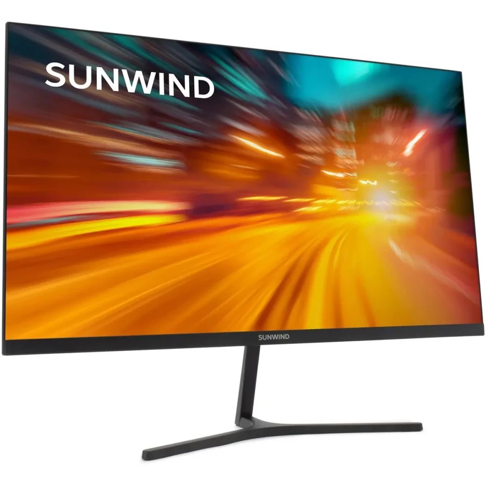 Монитор SunWind SM-24FI401 (SM24SG01) черный