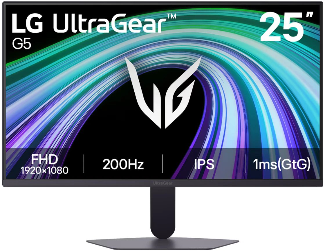 Монитор LG UltraGear 25G523B-B черный IPS LED 1ms 16:9 HDMI матовая 1000:1 300cd 178гр/178гр 1920x1080 FHD 3.5кг