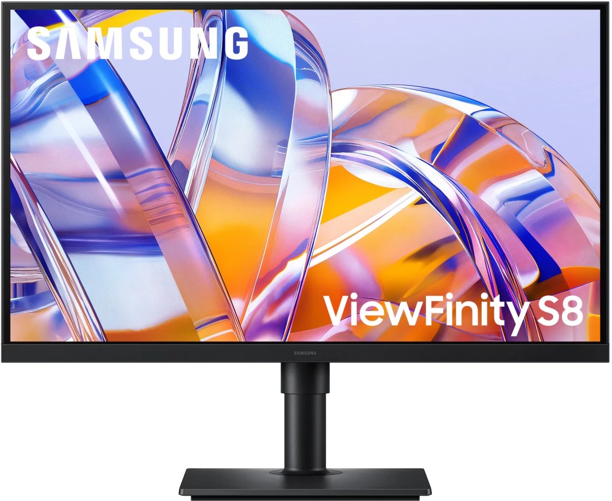 Монитор Samsung LS27H804UAIXCI, 16:9, IPS, UHD, 5ms, 350cd, 60Hz, HDMI, DP, USB, USB-Cx2, LAN, HAS