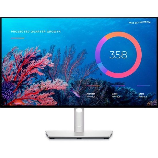 Монитор Dell 23.8" U2422HE черный IPS LED 5ms 16:9 HDMI матовая HAS Pivot 1000:1 250cd 178гр/178гр 1920x1080 DisplayPort FHD USB 7.32кг