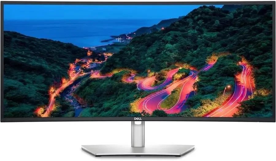 Монитор Dell UltraSharp U3425WE серебристый