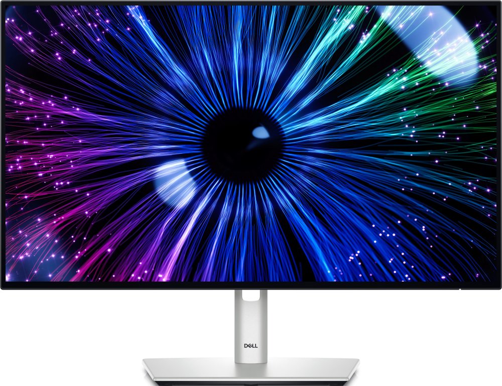 Монитор DELL UltraSharp U2424HE черный и серебристый