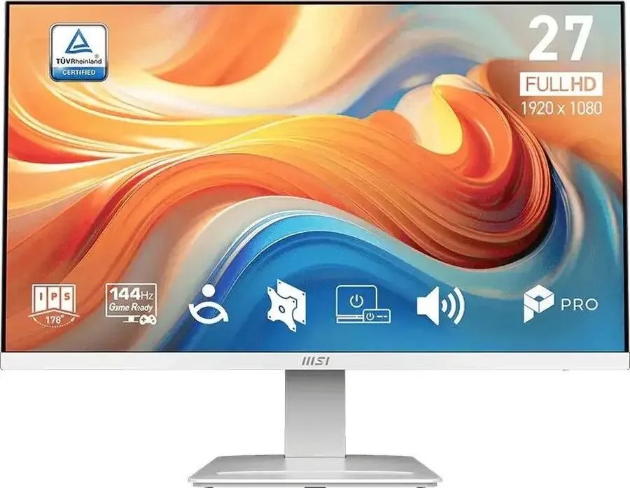 Монитор MSI Pro MP273W E14A (9S6-3PB4CH-265) белый