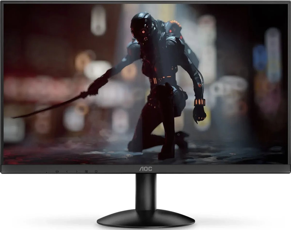 Монитор AOC 24B30HM2 23.8" FHD 1920x1080, 120Hz, 16:9, VA, 4ms, 250cd, VGA, HDMI, Black