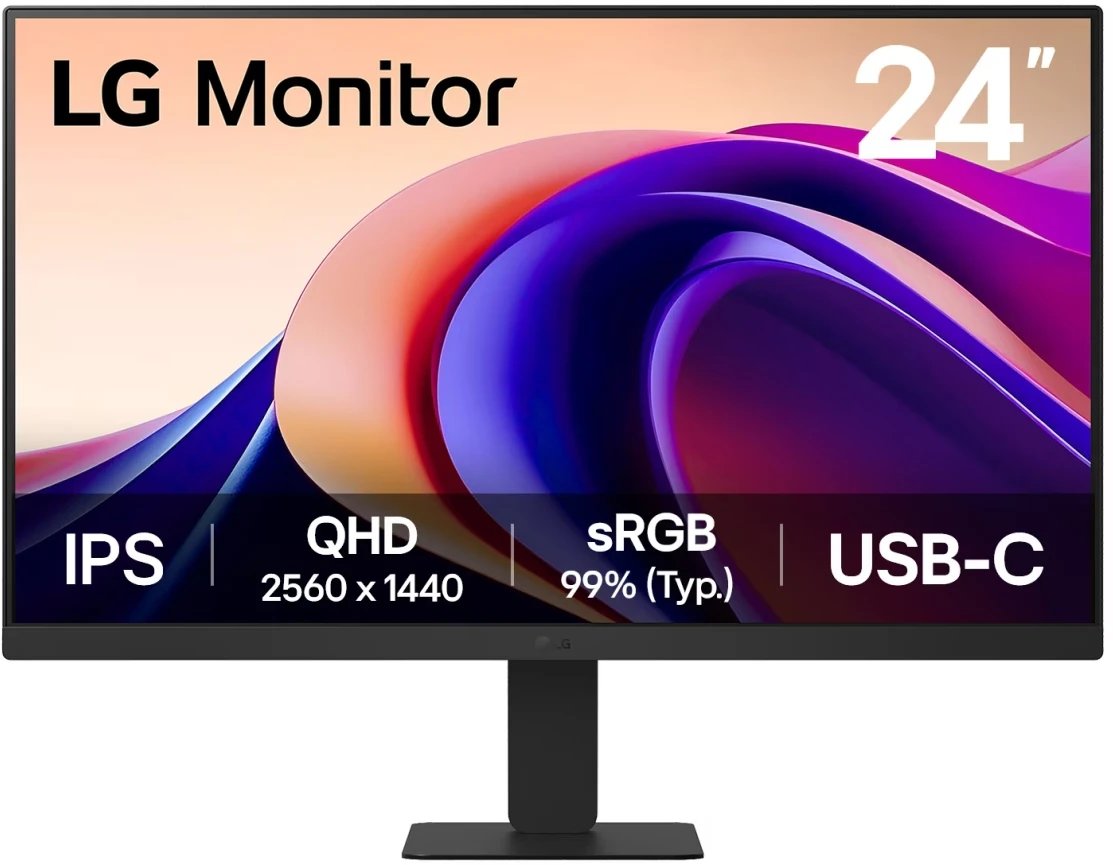 Монитор LG UltraFine 24U631A-B (24U631A-B.ARUQ) черный