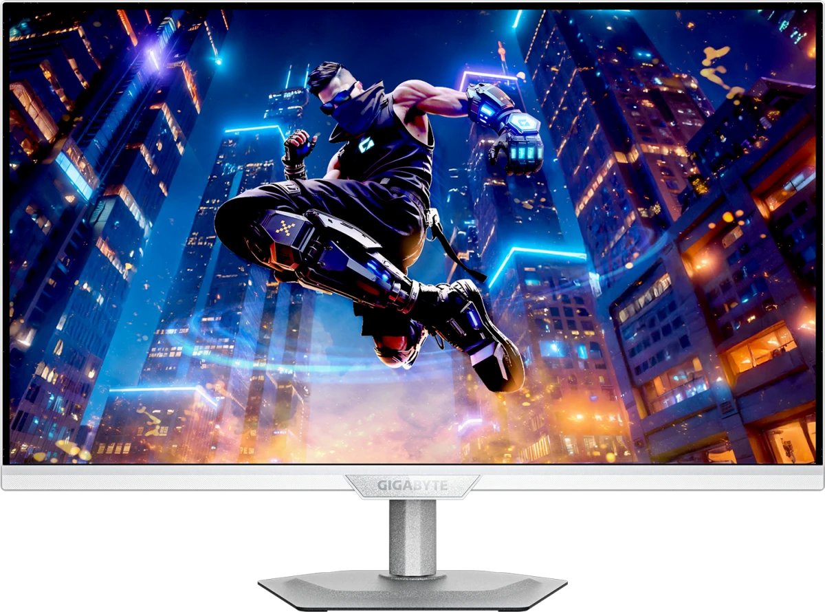 Монитор Gigabyte M27UP Ice EK IPS, 3840x2160, 160Hz, 1мс, 350cd/m, 1000:1, 2xHDMI-2.1, DP-1.4, 4xUSB3.2, USB Type-C, Pivot