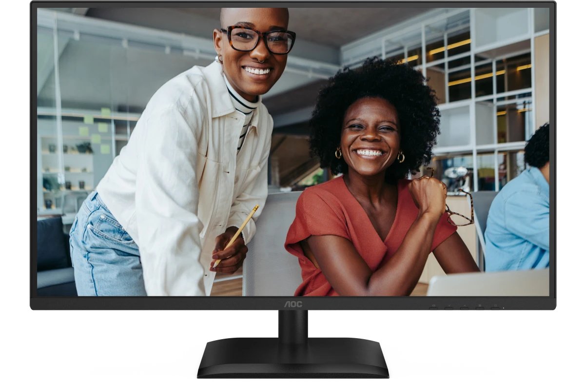 Монитор AOC Q27E4U Black с поворотом экрана IPS, 2560x1440, 120Hz, 4ms, 178°/178°, 350cd/m, 1500:1, +HDMI 2.0,DP