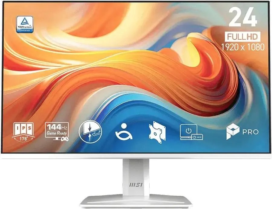 Монитор MSI Pro MP243W E14 (9S6-3PD1CT-037) белый