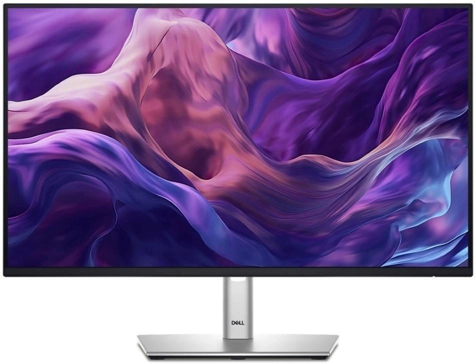 Монитор DELL P2425H черный и серебристый/черный