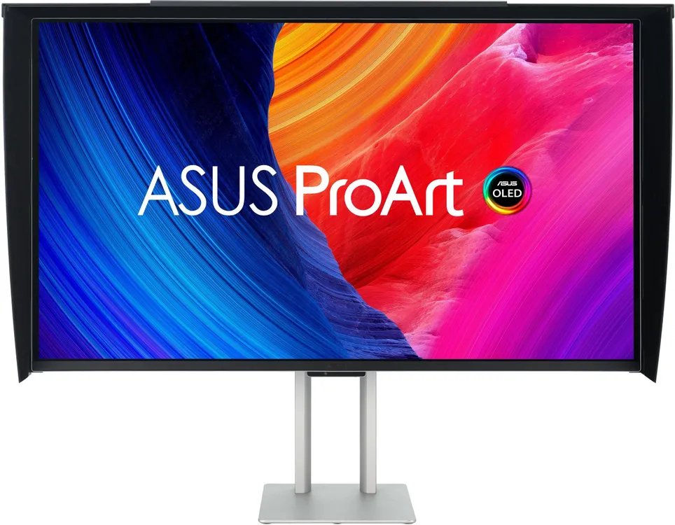 Монитор Asus ProArt PA32UCDMR-K (90LM03HE-B01K71) черный QD OLED LED 16:9 HDMI M/M матовая HAS Piv 250cd 178гр/178гр 3840x2160 240Hz DP 4K USB 9.2кг