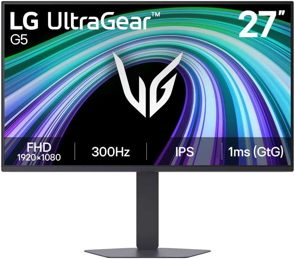 Монитор LG UltraGear 27G550B-B черный IPS LED 1ms 16:9 HDMI матовая HAS Piv 1000:1 300cd 178гр/178гр 1920x1080 FHD 5.5кг