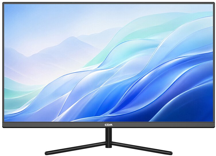 Монитор CBR MQ-3201, IPS, QHD 2K 2560x1440, 100Гц, 1мс, 350Кд/м2, Динамики 2*3W, 1*DP/1*HDMI, внешний БП, кабель HDMI черный