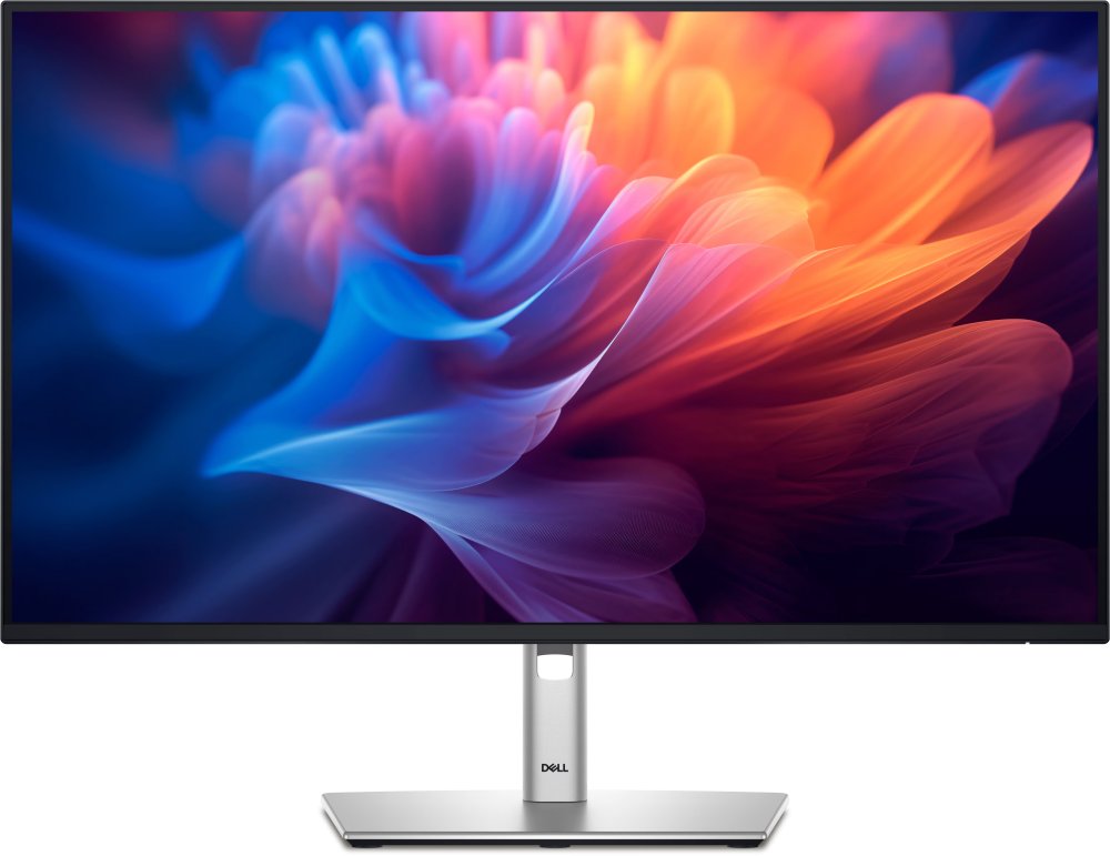 Монитор DELL P2725HE черный и серебристый
