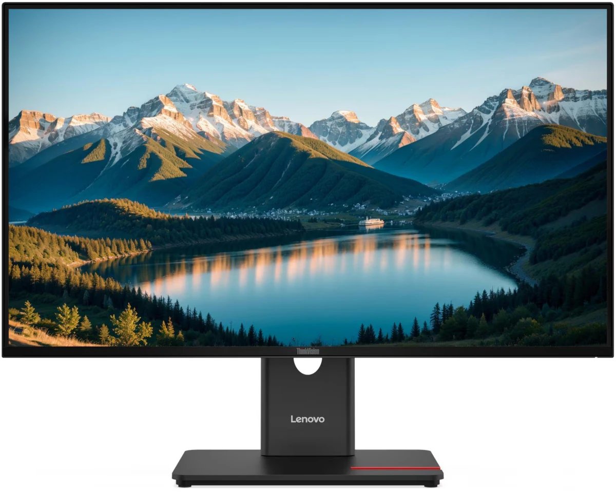 Монитор Lenovo ThinkVision T27q-40 (64A6GAT6UK) 2560x1440, IPS, 120Гц, 1хHDMI, черный