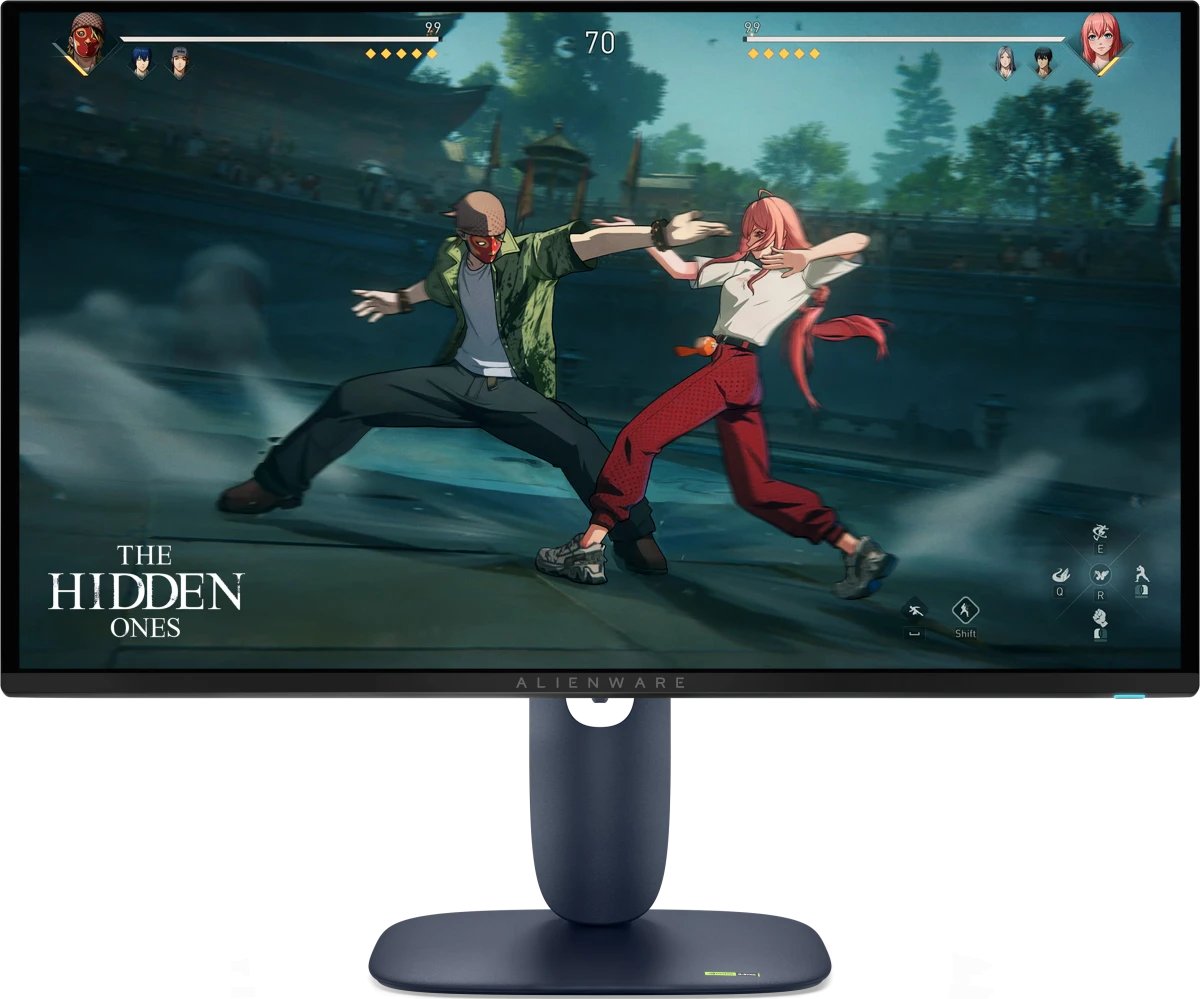 Монитор Dell AW2725D, 16:9, QD-OLED, QHD, 0,03ms, 250cd, 280Hz, HDMI, DP, USB, USB-C, HAS