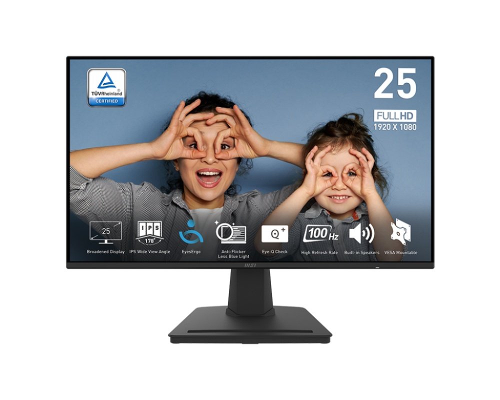 Монитор MSI Pro MP252 (9S6-3PC4CT-005) Black