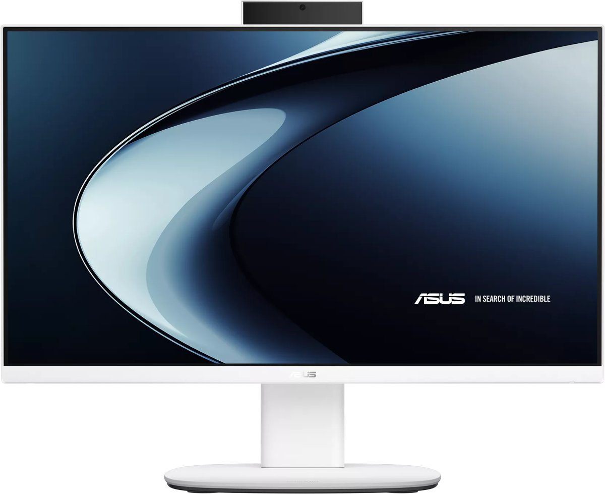 Моноблок Asus VM640KA-WPC0090 (90PT0465-M00BJ0) 23.8" Full HD Ryzen AI 7 350 (2) 32Gb SSD1Tb RGr без ОС GbitEth клавиатура мышь Cam белый