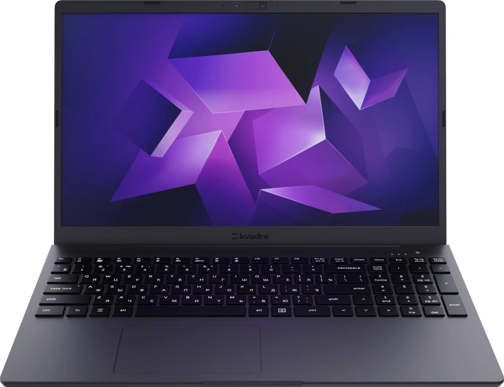 Ноутбук Kvadra Nau LE15T (Y22L01CAS120R_A567CC) Core i5 1335U 16Gb SSD512Gb 15.6" IPS FHD (1920x1080) без ОС graphite WiFi BT Cam
