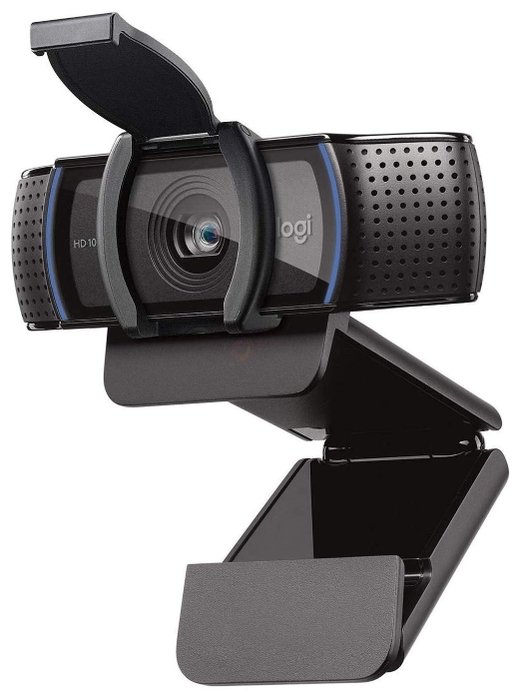 Камера Web Logitech HD Pro Webcam C920S (960-001252) черный