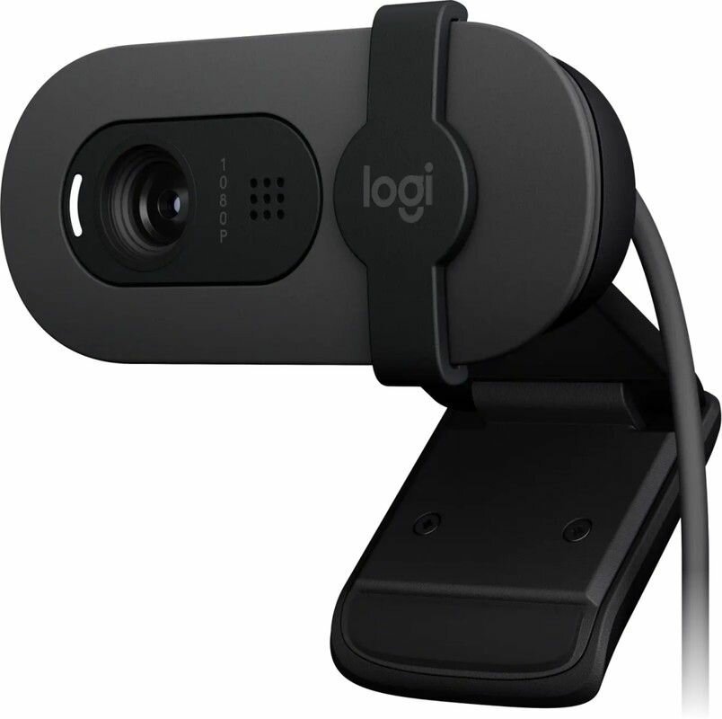 Web-камера Logitech Brio 100 (960-001585) Full HD USB Graphite