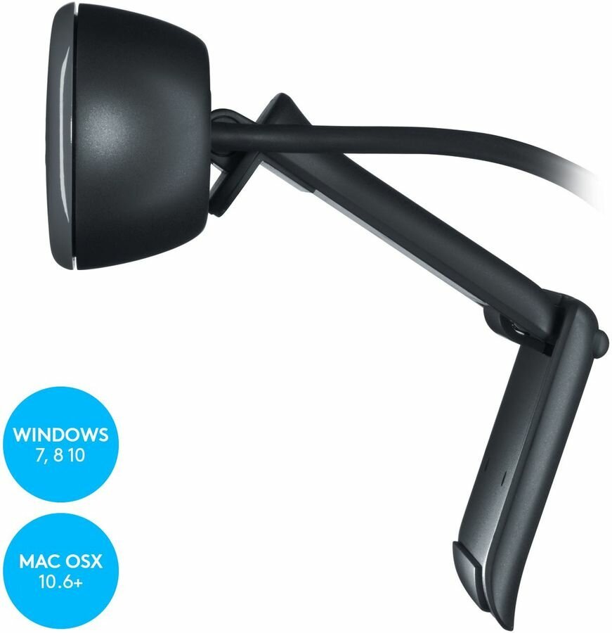 Web камера Logitech HD Webcam C270 (960-000999) черный
