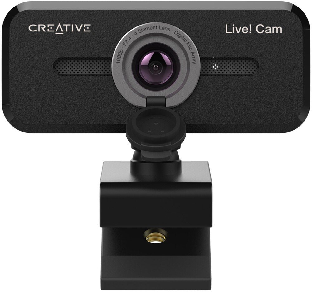 Web-камера Creative Live! Cam SYNC 1080P V2 черный USB2.0 с микрофоном (73VF088000000)