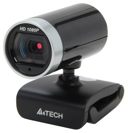 Web-камера A4Tech PK-910H черный 2Mpix (4608x3456) USB2.0 с микрофоном