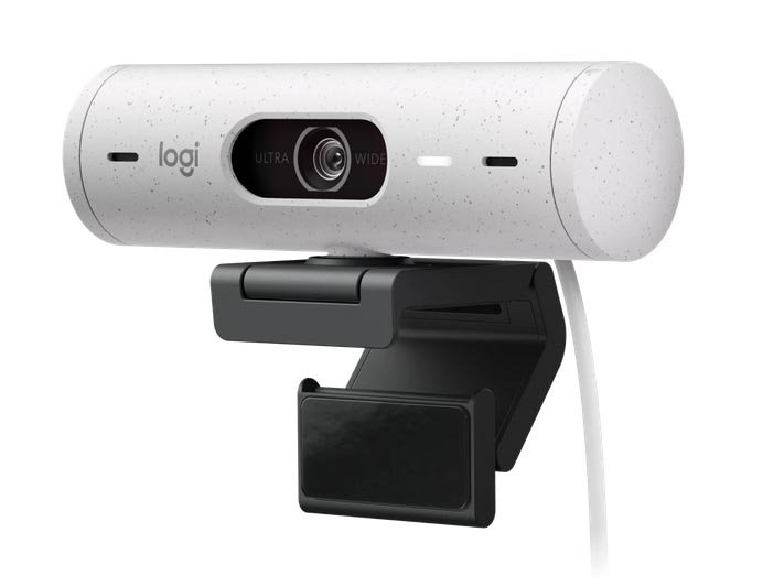 Web камера Logitech Brio 500 HD (960-001428) Off-White USB