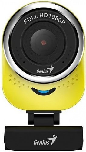 Веб-камера GENIUS QCam 6000, 1080P, Mpix (1920x1080) USB2.0 с микрофоном, желтый (1/20)
