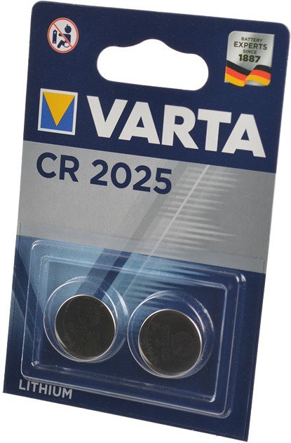 Батарейка VARTA CR2025/2BL