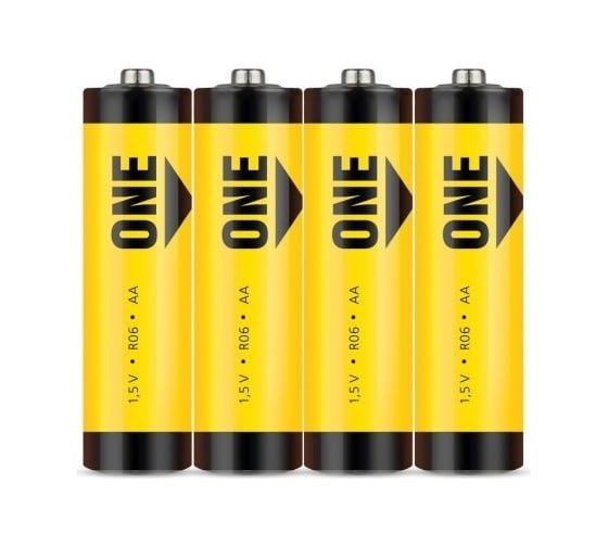Батарейка AA SmartBuy R06-4P One (SOBZ-2A04S-Eco)