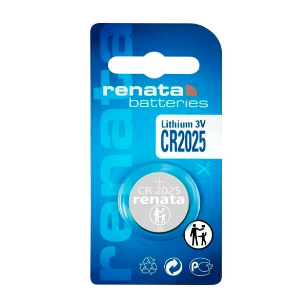 Батарейка Renata CR2025 BL1 Lithium 3V (10/300/2400)