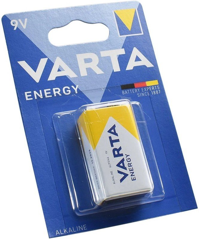 Батарейка VARTA 6LR61 Energy 9V (4122229411) (1 бл) (10/50)