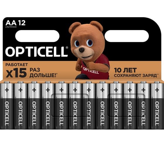 Батарейка OPTICELL Basic LR6 BL12 6051010 (12/144)