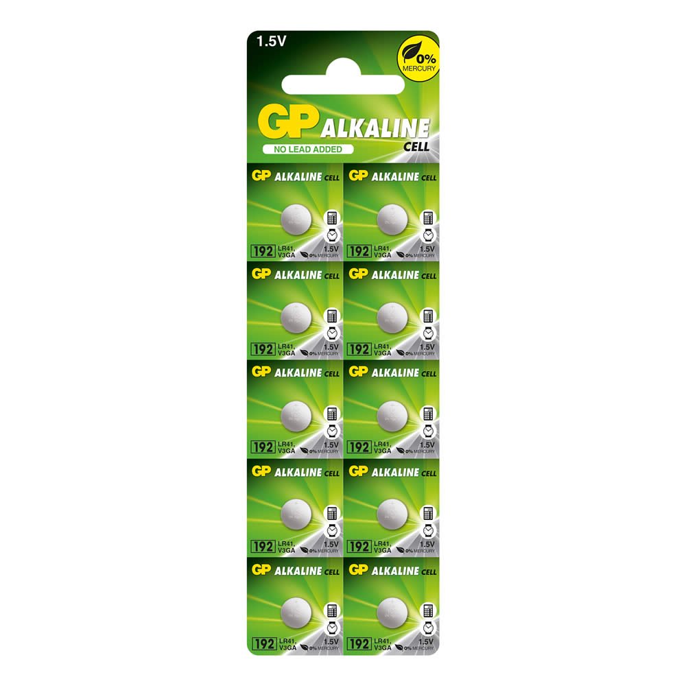 Эл. питания часовой "GP alkaline  192" (G3)      (10/250)
