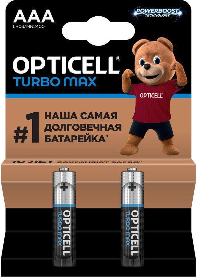 Батарейка OPTICELL Turbo Max LR03 BL2 (6053002) (2/96)