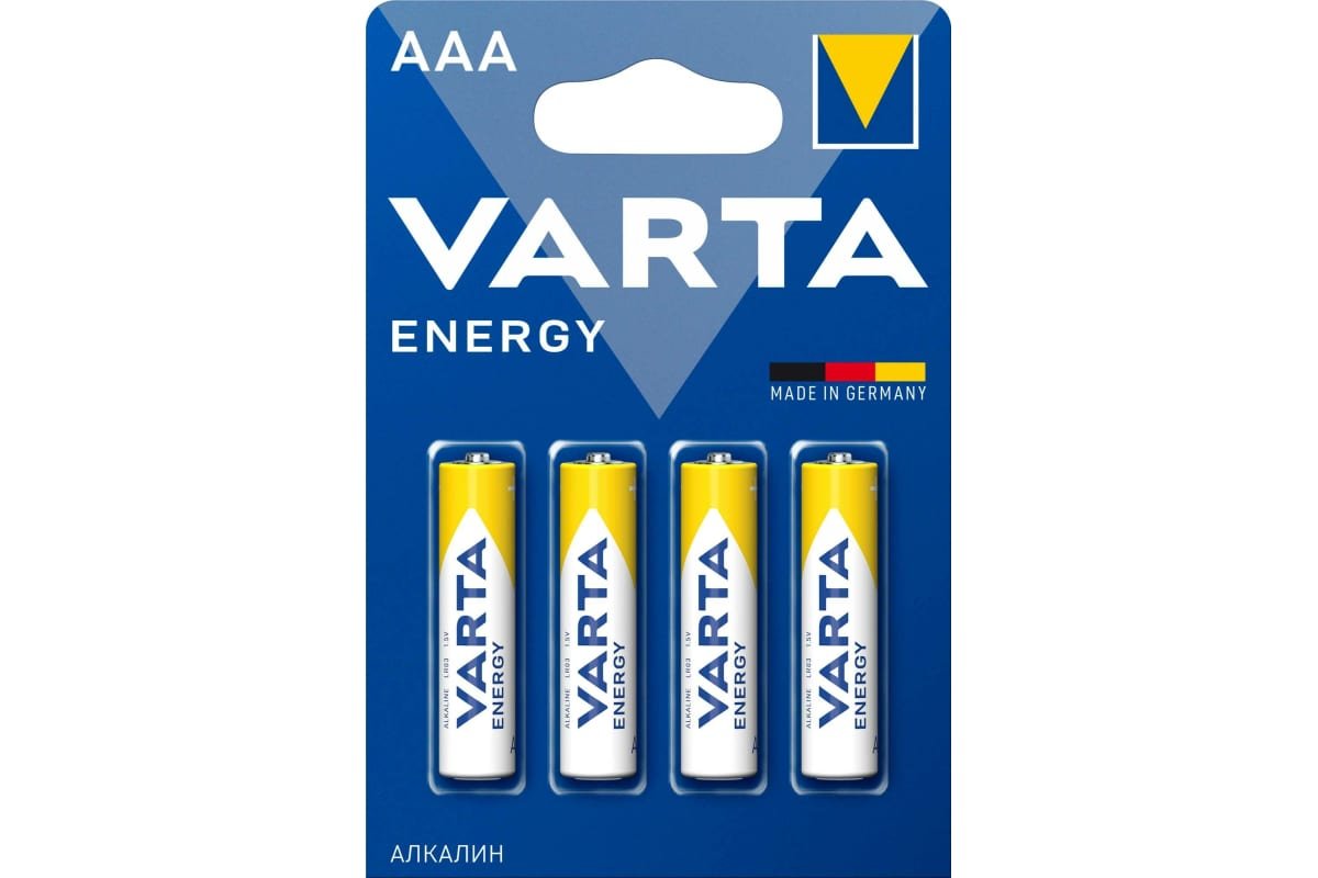 Батарейка Varta Energy 4103 AAA BL4