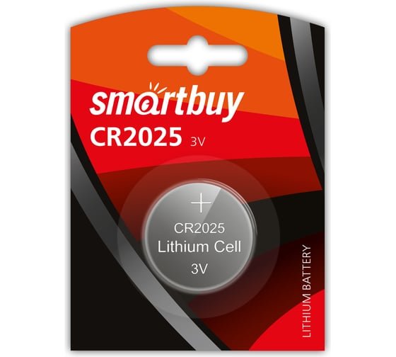 Батарейка SmartBuy CR2025-1BL (SBBL-2025-1B)