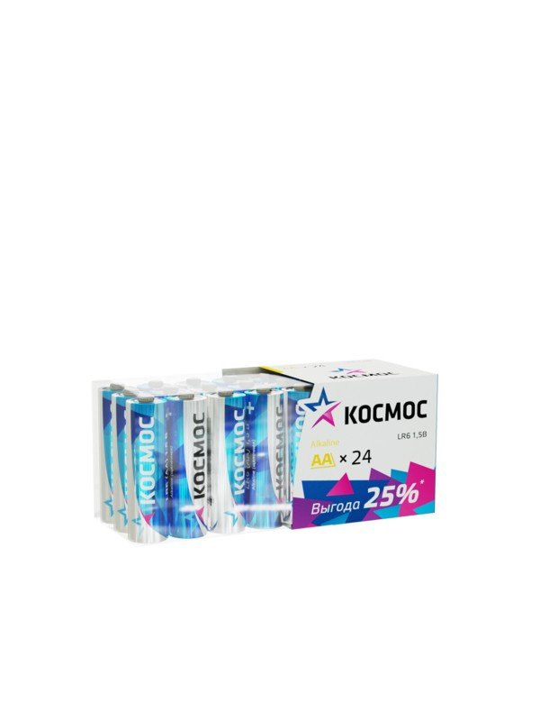 Элемент питания КОСМОС  LR6 24BOX (б/б) (24/480)