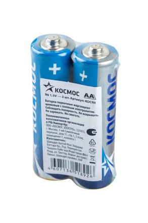 Батарейка Космос R6 SR2 (60)(600)