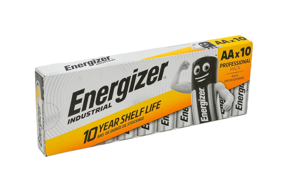 Батарейка Energizer LR6 industrial 10box (120)