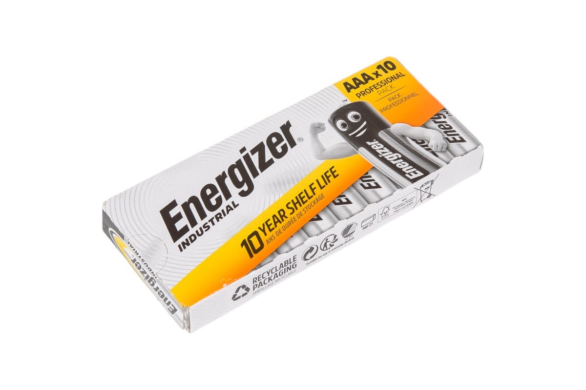 Батарейка Energizer LR03 industrial 10box (120)