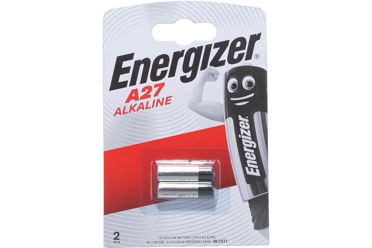 Батарейка Energizer 27A BL2 (20)(200)
