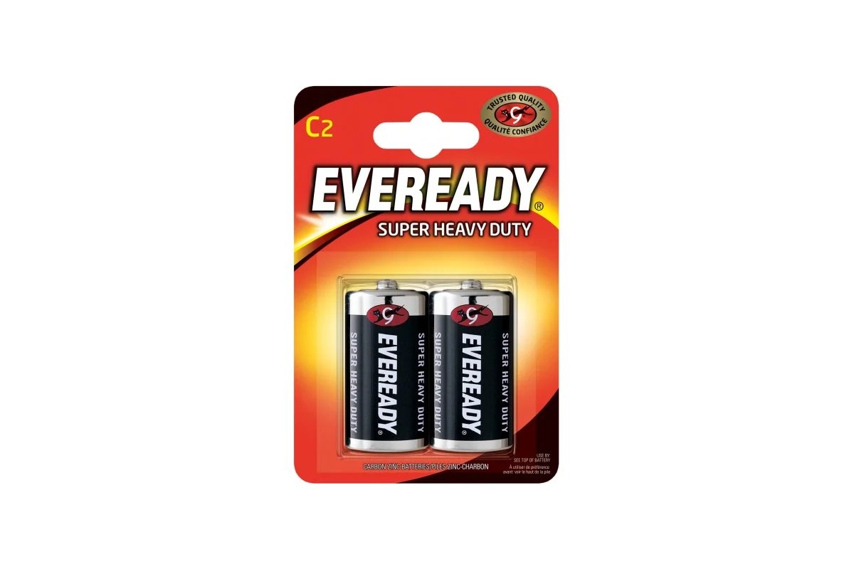 Элемент питания ENERGIZER EVEREADY  R14  SHD (2 бл)  (48)  DO 12.26