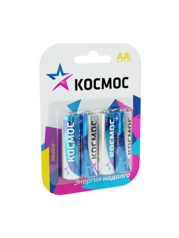 Элемент питания КОСМОС  LR6  BL4 CLASSIC (48/576)