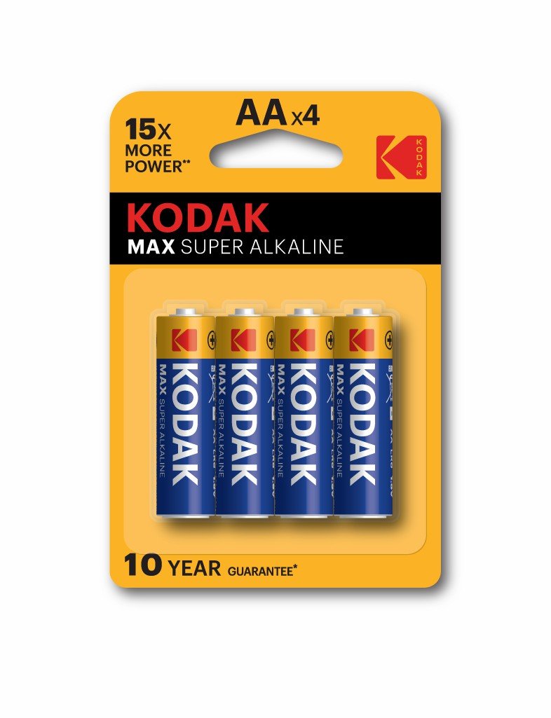 Элемент питания KODAK MAX  LR6  BL4 (KAA-4)   (80/400/26000)