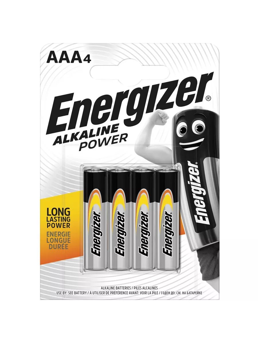 Элемент питания ENERGIZER  LR03 Power (4 бл)   (48)