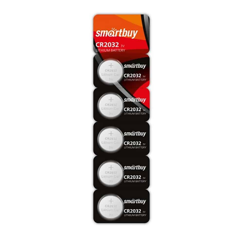 Элемент питания SMARTBUY  CR 2032  BL5   (5/100/4000)