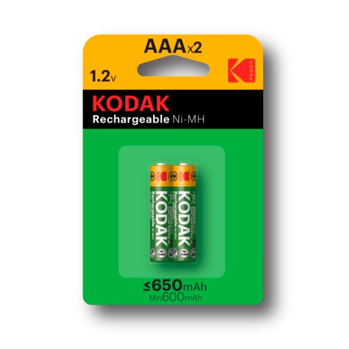 Аккумулятор KODAK  HR03-2BL (650 mАh)  (K3AHR-2)    (2/20/240)